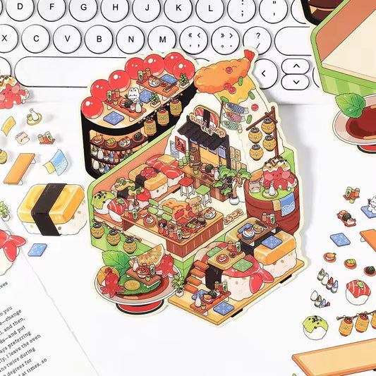 ✨ 3Dシールアート - 4種類から選べる!(入門編)