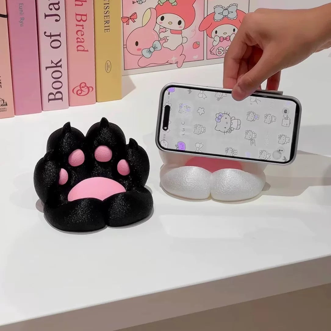 猫の肉球スマホスタンド