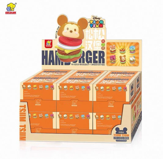 【日本未発売】Disney Tsum Tsum ハンバーガー ブラインドボックス | 正規ライセンス品